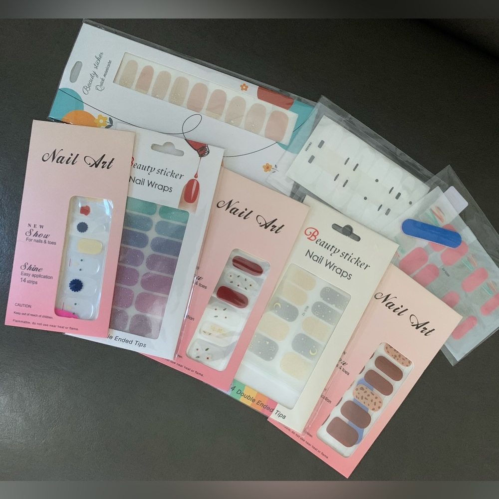 Nail Wraps Nail Palettes for Holidays